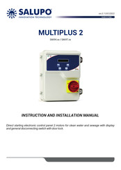 SALUPO MULTIPLUS 2 Instruction And Installation Manual