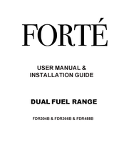 Forte FDR488B User Manual & Installation Manual
