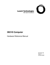 BELL LABS INNOVATIONS Lucent Technologies 3B21D Hardware Reference Manual