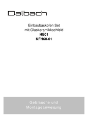 Dalbach KFH60-01 User Manual