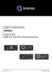 Kramer EXT3-U-KIT User Manual