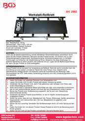 BGS technic 2992 Instruction Manual