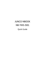 JUNCO NBOOK NB-YWS-I501 Quick Manual