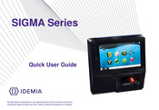 Idemia SIGMA iClass Quick User Manual