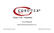 Reactive Training Core-Tex Sit User Manual