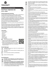 TOOLCRAFT 1389204 Operating Instructions Manual