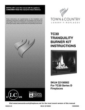 Town & Country Fireplaces TC30 Instructions Manual