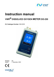 VWR DO-230 Instruction Manual