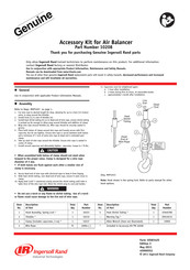 Ingersoll-Rand Genuine 10208 Quick Start Manual