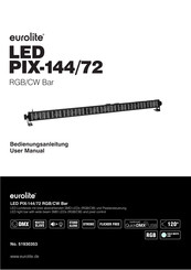 EuroLite LED PIX-144/72 User Manual