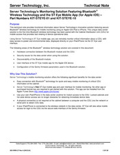 Server Technology KIT-STEYE-01 Technical Notes