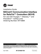 Trane Technologies KIT15864 Installation Manual
