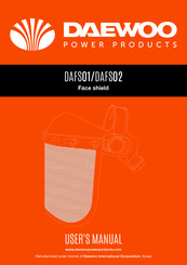 Daewoo DAFS02 User Manual
