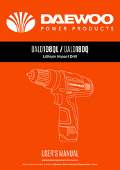 Daewoo DALD108QL User Manual
