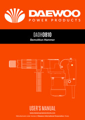 Daewoo DADH0810 User Manual