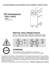 Xo XOGSBCARTXLT Assembly Instructions Manual