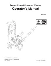Briggs & Stratton R020832 Operator's Manual