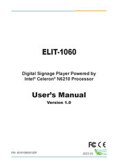Arbor Technology ELIT-1060 User Manual