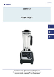 Stalgast 484419V01 Instruction Manual