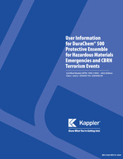 KAPPLER DuraChem 500 User Information