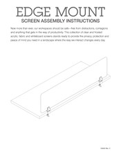 SitOnit Seating EDGE MOUNT Assembly Instructions Manual