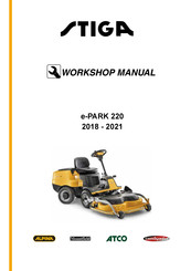 Stiga e-PARK 220 Workshop Manual