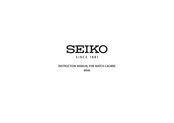Seiko 8R46 Instructions Manual
