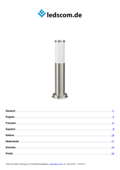 ledscom LC-L-242 Assembly Instructions Manual