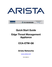 Arista CCA-ETM-Q6 Quick Start Manual