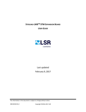 Laird LSR STERLING-LWB STM Quick Start Manual