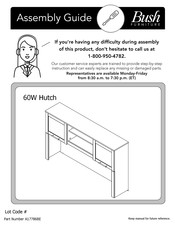 BUSH FURNITURE A177868E Assembly Manual