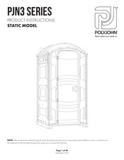 PolyJohn PJN3 Series Product Instructions