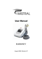 Radiancy Mistral User Manual