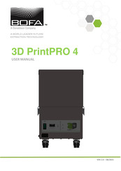 Donaldson BOFA 3D PrintPRO 4 User Manual