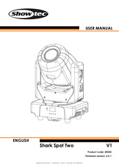 SHOWTEC SharkSpot Two V1 User Manual