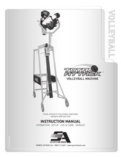 Sports Attack TOTAL ATTACK VOLLEYBALL MACHINE Instruction Manual