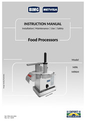 BIMG METVISA MPA Instruction Manual