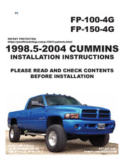 PureFlow AirDog FP-100-4G Installation Instructions Manual