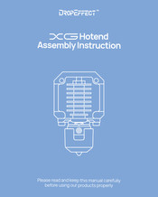 DropEffect XG Hotend Assembly Instruction Manual