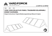 Yard force LX SPP20 Original Instructions Manual
