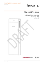 Esoltech FerroAmp PSM 12 Series Installation Manual