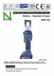 NEMIQ NMBT N36 Safe Operation & Maintenance Instruction