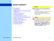 Agilent Technologies Medalist i3070 Series System Installation