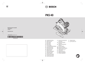 Bosch PKS 40 Original Instructions Manual