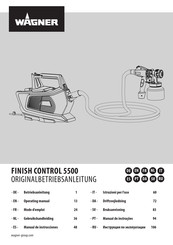WAGNER FINISH CONTROL 5500 Operating Manual