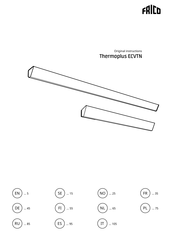 Frico Thermoplus ECVTN550 Instructions Manual