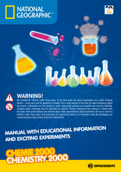 Bresser NATIONAL GEOGRAPHIC CHEMISTRY 2000 Manual