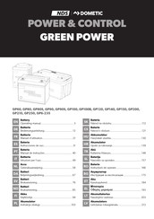 NDS Dometic Green Power GP200 Operating Manual