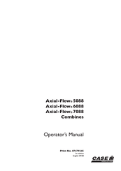 Case Ih Axial-Flow 5088 Operator's Manual