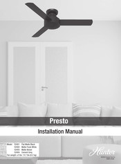 Hunter 52403 Installation Manual